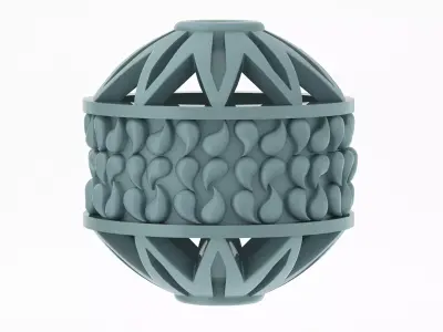 Sculpture Model ball 3D print model