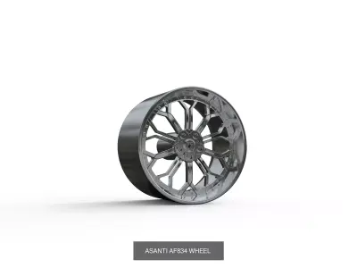best seller asanti wheels  3D Model Pack