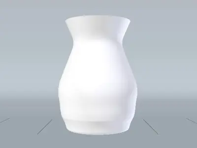 3D Vase  Low-poly 3D model
