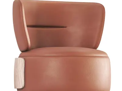 Bree Armchair 3D model