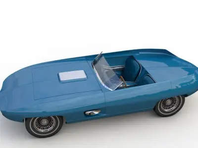 PONTIAC VIVANT 77 1965 3D model
