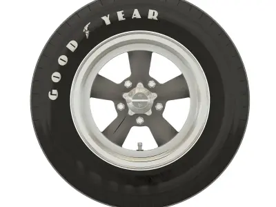 American Racing Torq Thrust - 3d Printable 3D print model