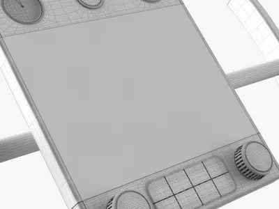 Treadmill concept 3D model
