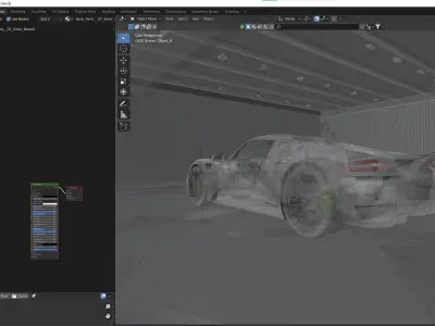 Porsche 918 3D model