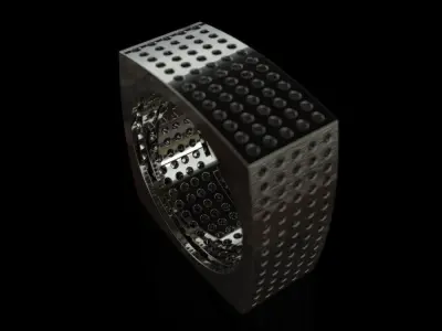 Minimalistic ring 3D print model