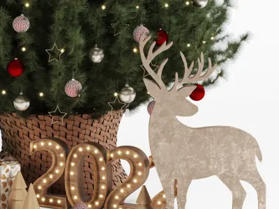 Christmas tree 2022 3D model