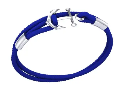 Anchor Bracelet 3D print model