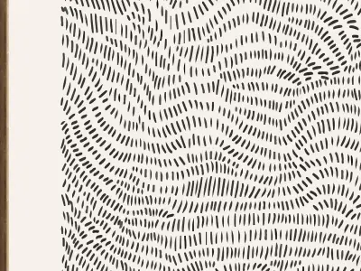 Plaster Two Photo Frame 474 Low-poly 3D model