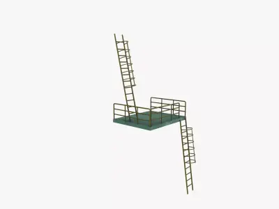 Staircase 3D model