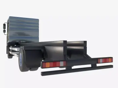 2-axle truck 3D model