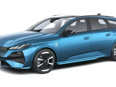 Peugeot 308 SW 2026 3D model