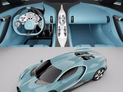 Bugatti Tourbillon 2026 3D model