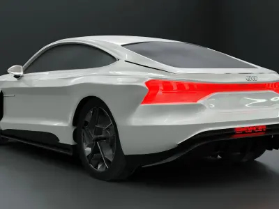 Audi e-TRON GT 3D model