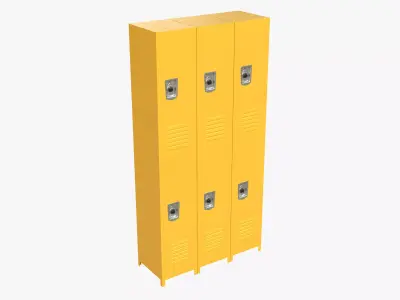 Locker 3D model