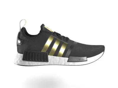 Adidas NMD Low-poly 3D model