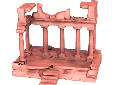 Ancient Ruins 12 3D print model