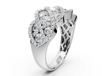 Diamond Band 3D print model