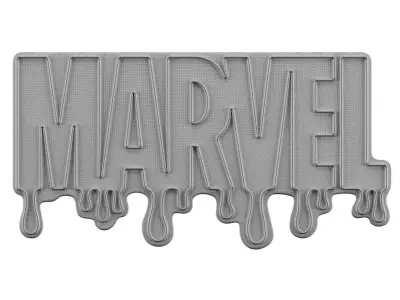 Marvel Neon Sign 3D model purchase