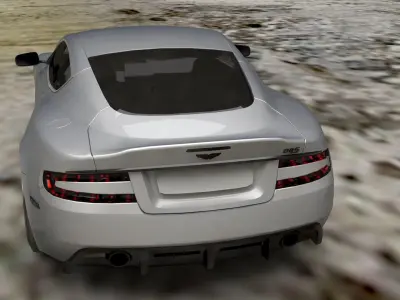 Aston Martin DBS 3D model