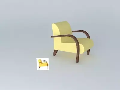 CADEIRA DECO Free 3D model