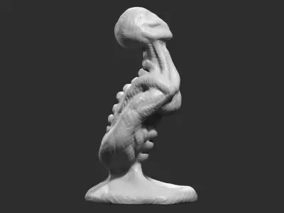 human modern sculpture 3d print model 89 3D print model