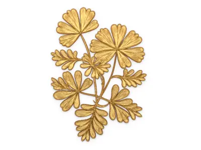 Classic decor ornament carved 37  3D model