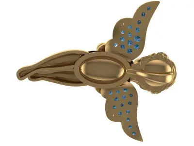 Baby angel Free 3D print model