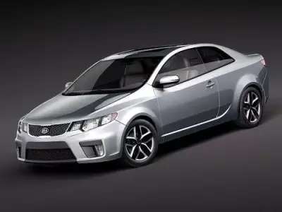 Kia Forte-Cerato Koup 3D model