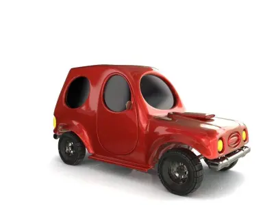 BIZARRE CAR 3D model