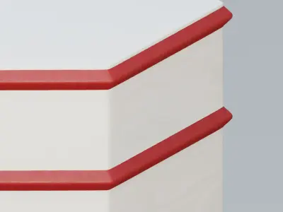 Moroccan accent table 3D model