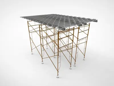 Scaffolding 3D model