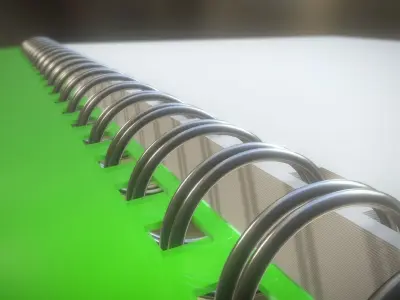 Sketchbook  animated 3D model