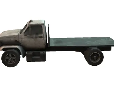 Truck Low-poly 3D model order