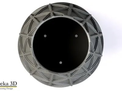 TRINAGULAR POT AND DODECAHEDRON POT 3D print model