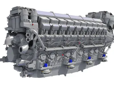 Propulsion Engine - 3D Engines 3D model