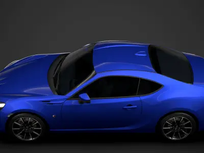 Scion FR-S 2016 3D model