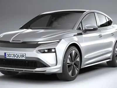 Skoda Enyaq Coupe Basic 2025 3D model