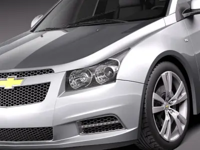 Chevrolet Cruze Hatchback 2012 3D Model 3D model