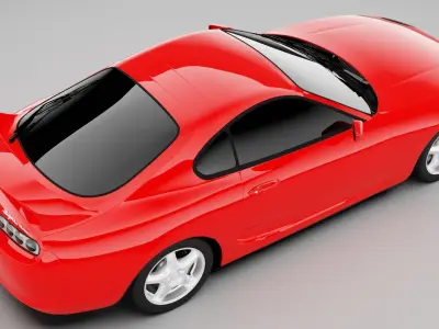 1997 A80 Toyota Supra 3D model