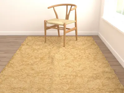 Rugs No 494 Low-poly 3D model