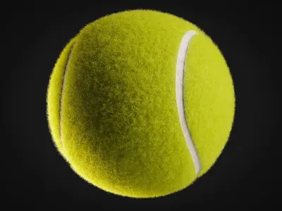 Tennis ball 3D model
