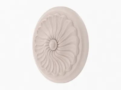 Classic Ceiling Medallion 47 3D model