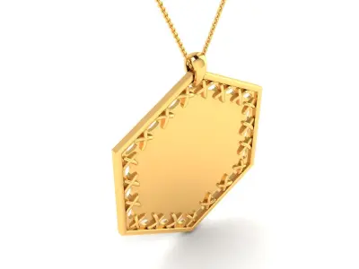 Women Pendants 3dm STL OBJ FBX Render Details 3D print model 5
