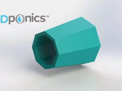 Vegetable Mould - 3Dponics Gardening Tools Free 3D print model