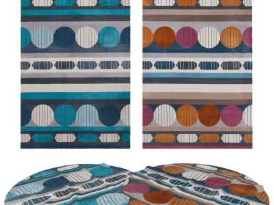 Rugs No 501 Low-poly 3D model