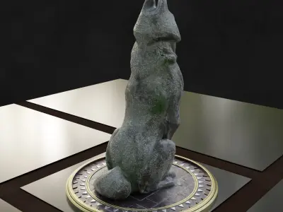 Fantasy Statue of Fen Harel Solas Dragon Age Veilguard 3D print model