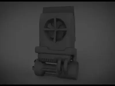 free box Free low-poly 3D model