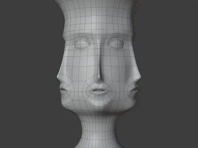Viso Vase 3D model