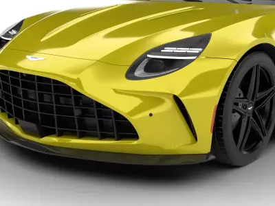 Aston Martin Vantage 2025 3d model 3D model