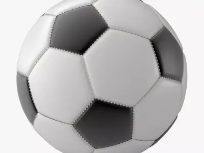 Soccer Ball 3D model 36
